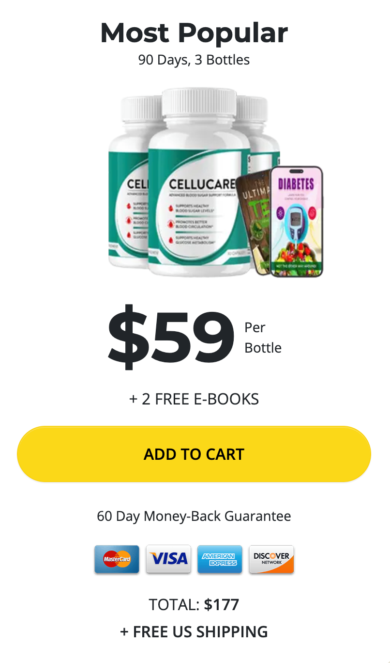 CelluCare Buy 3 Bottles